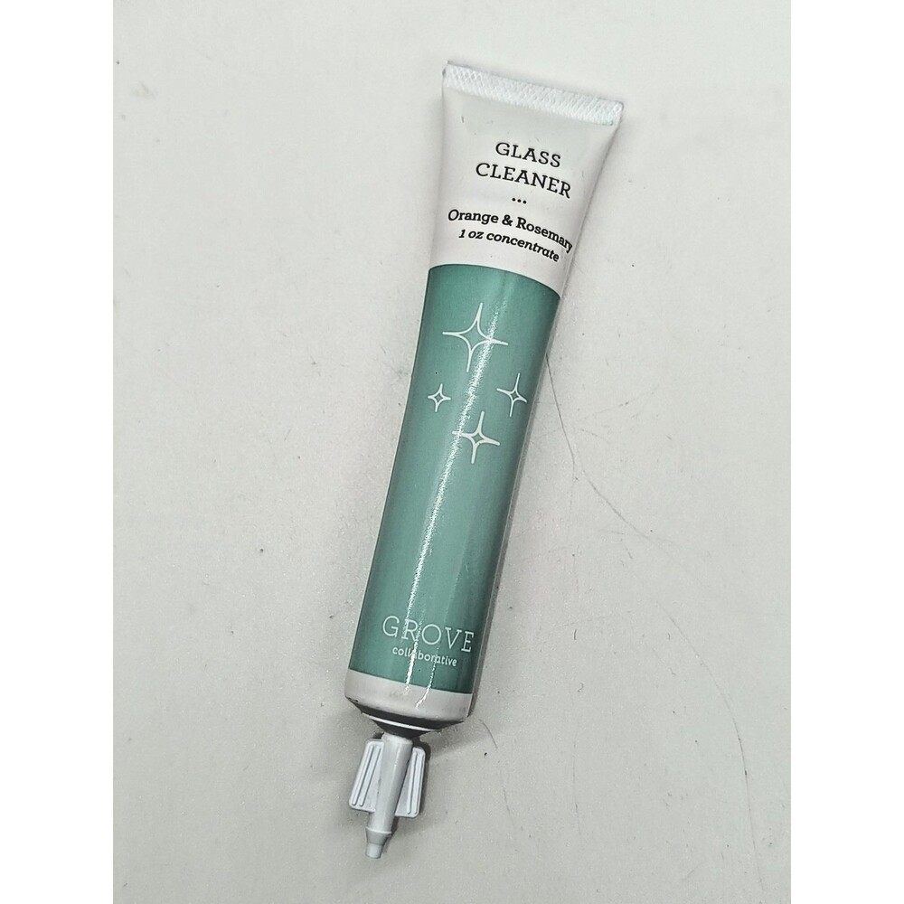 Grove Collaborative Glass Cleaner Concentrate Orange & Rosemary 1 oz Tube New